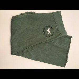 Victoria's secret green sweat pants